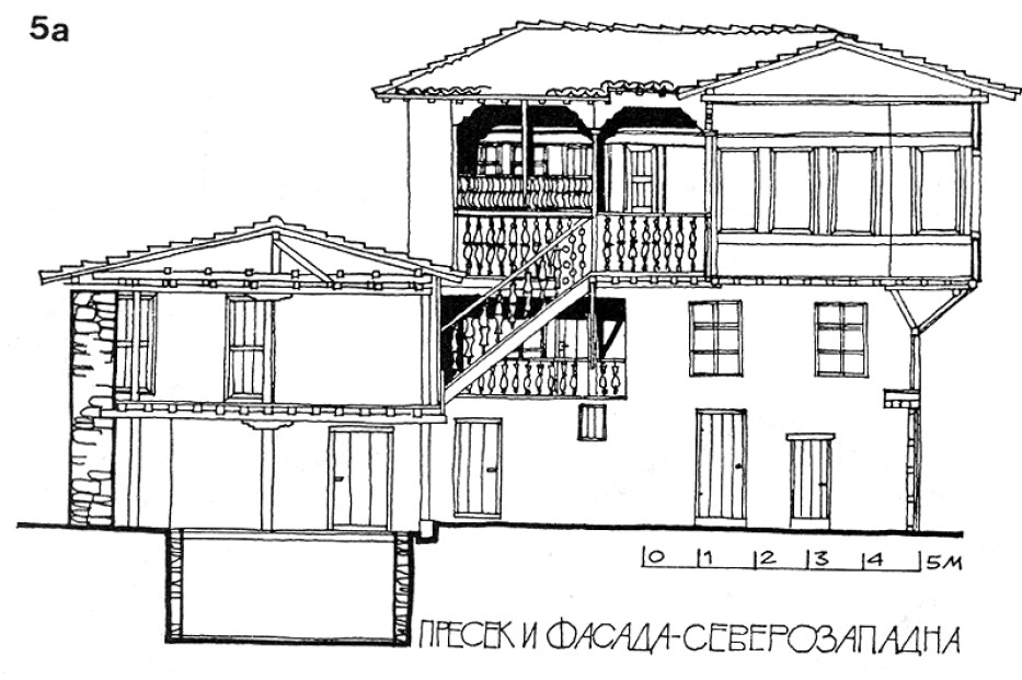 5 Фасада - куќа на Тренчева Бона
