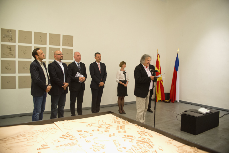 Nespatřená Skopje, zahájení výstavy a přednáška v Galerii UM UMPRUM Praha 10. 09. 2015